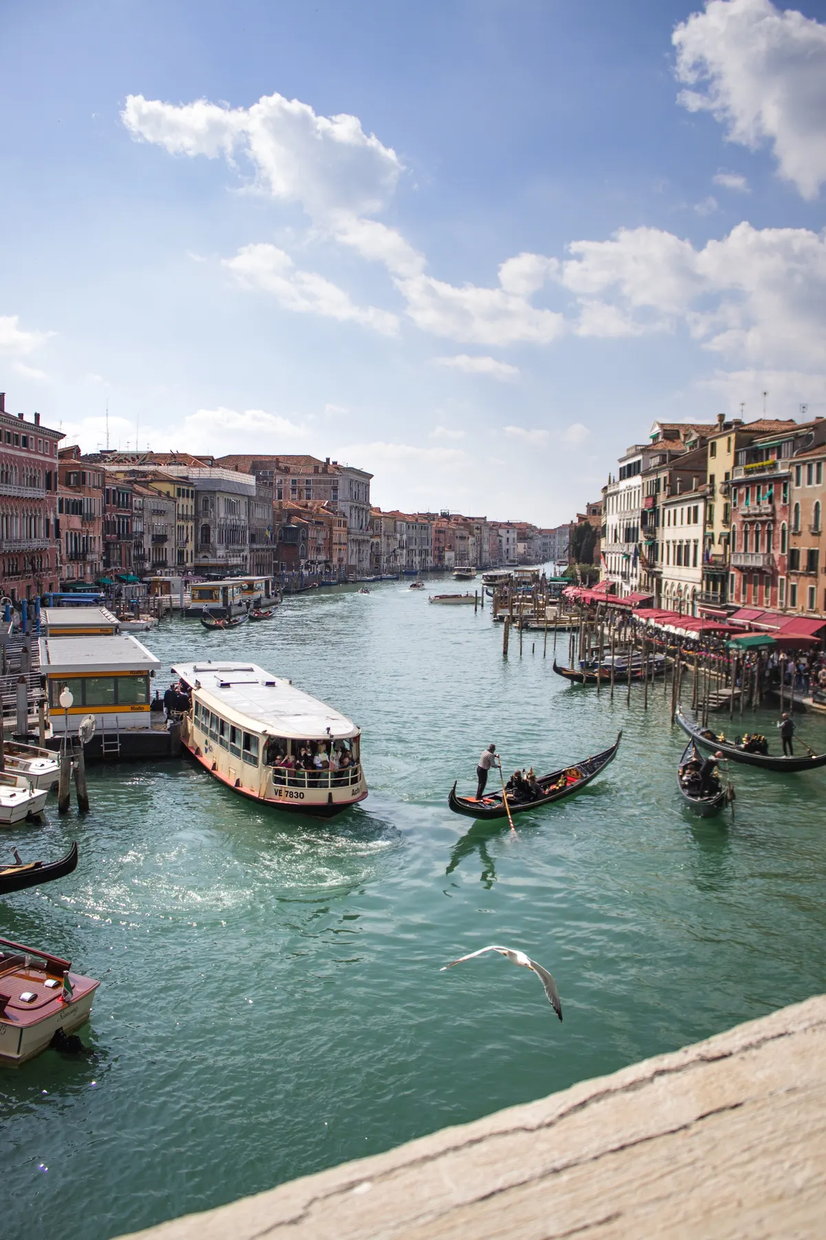 Down the Canal. Venice, Italy