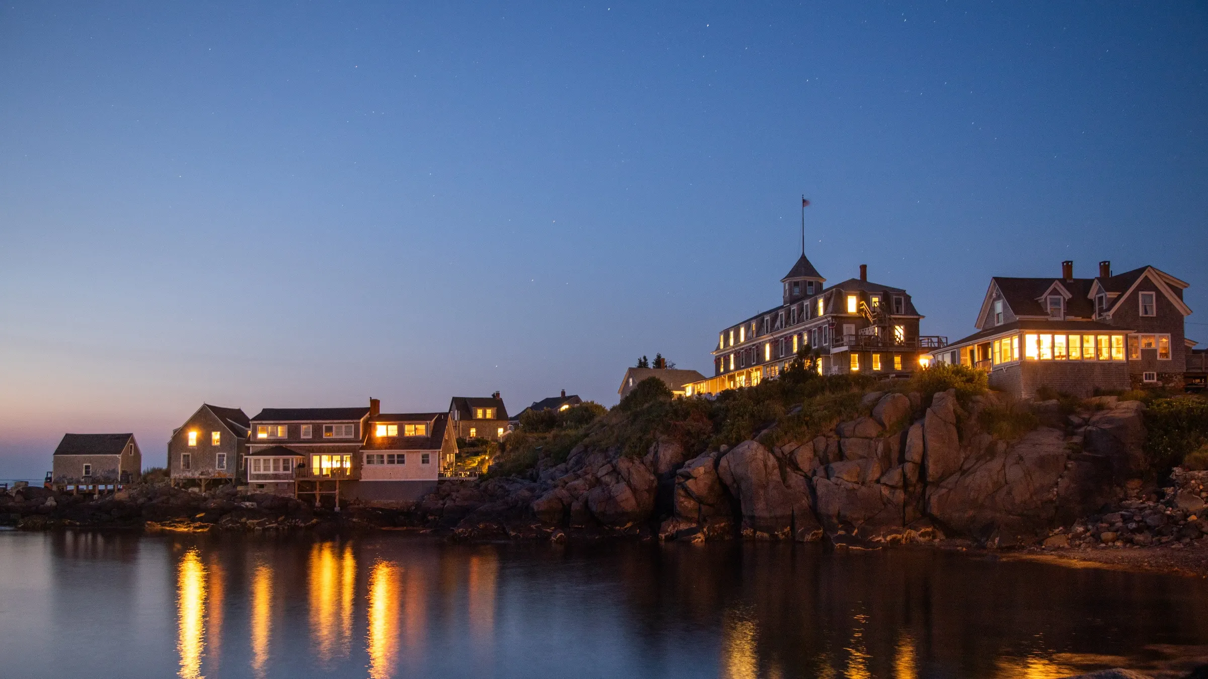 Monhegan Island Night. Monhegan Island, Maine